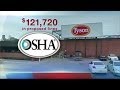 Tyson Foods Cited For Safety Hazards
