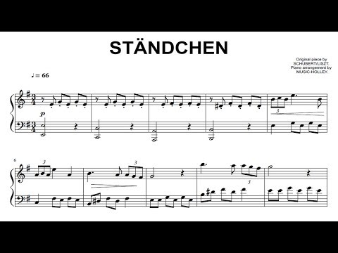Schubert /Liszt - Ständchen (easy piano)