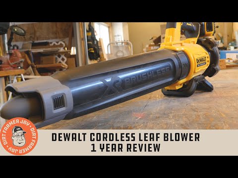 Leaf Blower - DeWalt 20V Cordless 1 Year Review