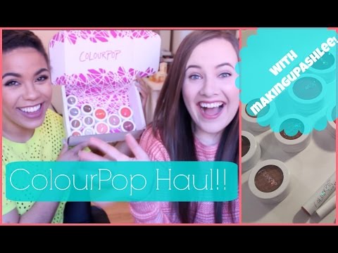 ColourPop Haul - NEW Blushes! w/ makingupashlee | samantha jane Video