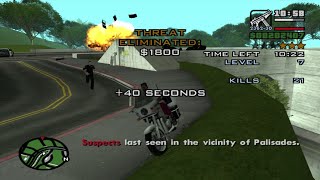 Download lagu [ 2023 ] GTA San Andreas Vigilante in San Fierro Using A HPV1000 Police Bike! mp3