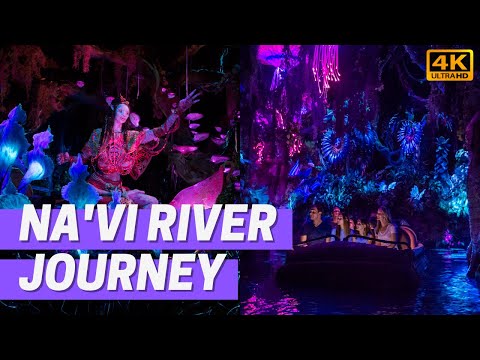 Na'vi River Journey World of Avatar Boat Ride (4K POV)
