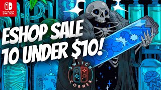 BIGGEST Nintendo ESHOP Sale Of 2022 Is Coming To An End! 10 Under $10! Nintendo Switch ESHOP Deals!