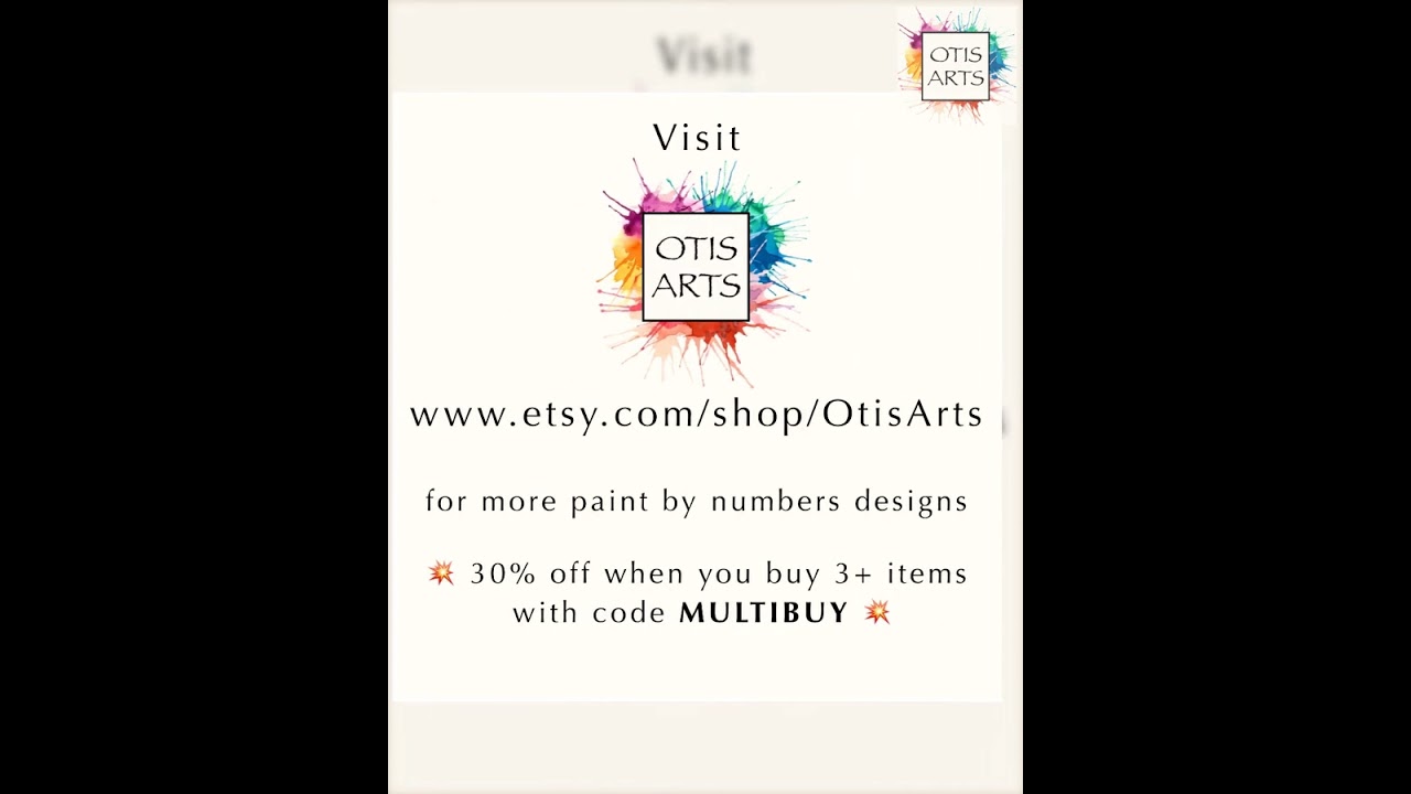 Flower Shopfront Paint by Numbers for Procreate – Digital Painting Kit with Pastel Florals