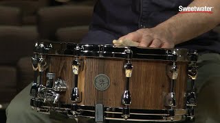 Video thumbnail for Tama PBC146MNC Bubinga Snare Drum Review by Sweetwater Sound by Sweetwater