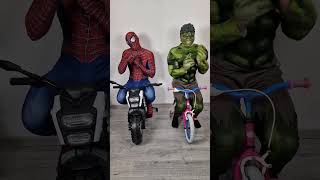 Hulk & Spiderman Patli Kamariya More hi hi #shorts