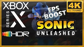 [4K/HDR] Sonic Unleashed / Xbox Series X Gameplay / FPS Boost 60fps !