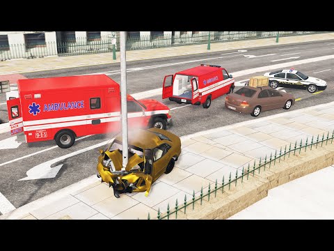 Emergency Stories #4 - BeamNG Drive | CrashSIM