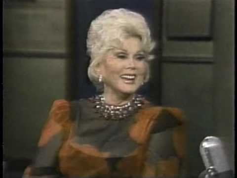 Zsa Zsa Gabor on Letterman, November 3, 1983