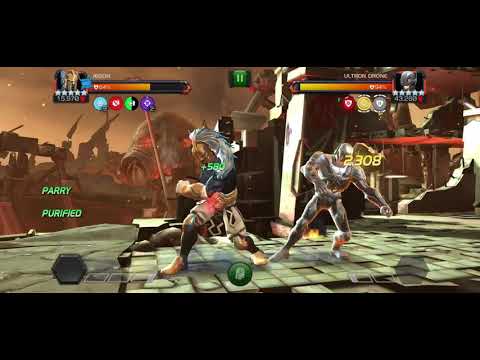 Aegon rinses Variant #1.1.3 Ultron Drone (cyclops) boss.