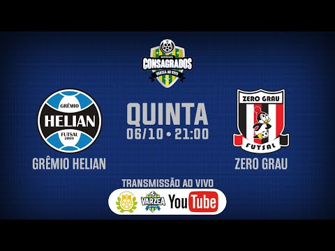 Grêmio Helian FS x Zero Grau FS • Supercopa Consagrados/Varzea ao Vivo