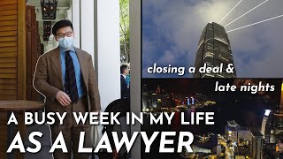 Busy Week in My Life as a Corporate Lawyer in Hong Kong