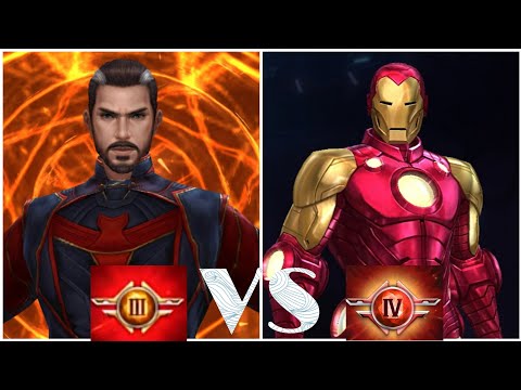 Doctor Strange vs T4 Iron Man against Dormammu| Marvel Future Fight.
