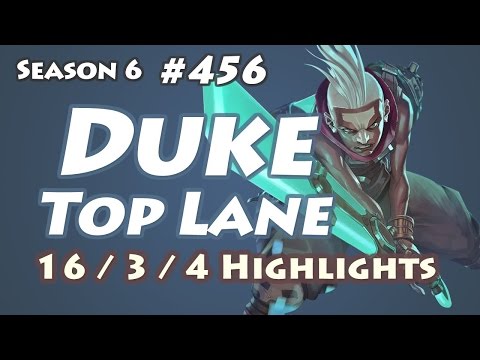 SKT T1 Duke - Ekko vs Irelia - Top Lane - Highlights - League of Legend
