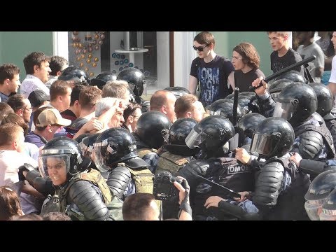 Митинг на Тверской 27 июля 2019