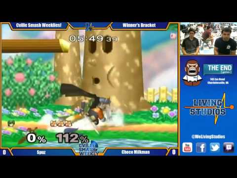 Cville Smash - Spuz (Marth) Vs Choco Milkman (Fox) - Winner's Bracket - Melee