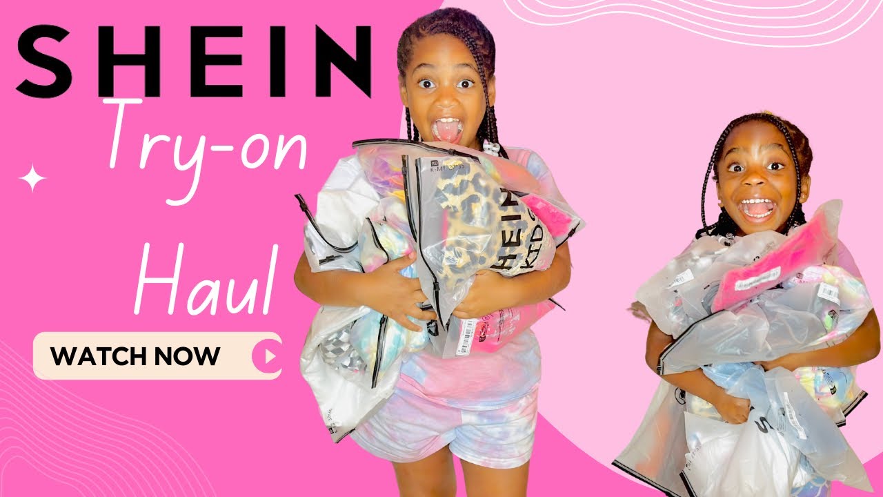 Girls Summer Clothing Try-On Haul | SHEIN Kids Fashion 2024
