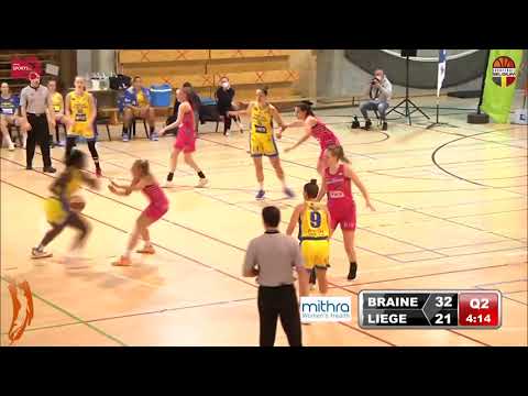 Mithra Castors Braine vs VOO Liège Panthers  - TDWOMEN 1 Playoffs | Full Game Highlights