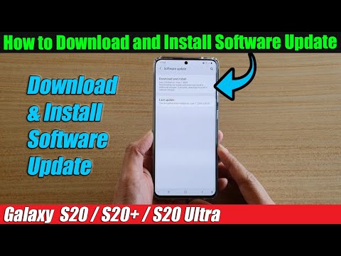 Galaxy S20/S20+: How to Download and Install Software Update