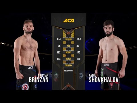 Кристиан Бринзан vs. Расул Шовхалов | Cristian Brinzan vs. Rasul Shovhalov | ACA 113 - Moscow