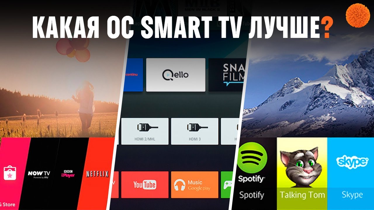 Чем отличаются Tizen OS, WebOS и Android TV в 2019 году