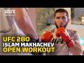 Islam Makhachev Has Fans Chanting His Name At UFC 280 Workout | MMA Fighting