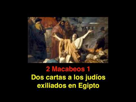 2 Macabeos 1: Dos cartas dirigidas a los judíos exiliados en Egipto