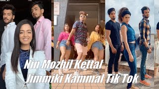 Jimmiki Kammal & Nin Mozhil Kettal Dance Tik Tok Ft Mr Faisu Awez Darbar Saddu Gima Ashi Radhika