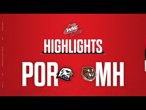 Portland Winterhawks at Medicine Hat Tigers 11/1 | WHL Highlights 2023-24
