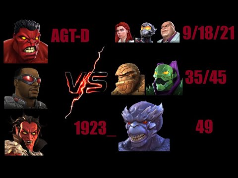 MCOC AW: S28- AGT-D vs 1923_