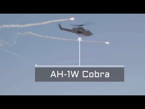 Urban Attack: Little Birds and Cobra Attack Helicopters Shooting Rockets and Guns