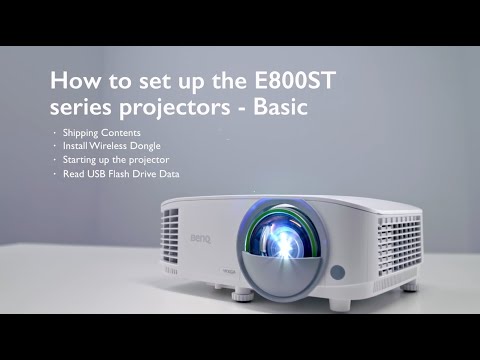 BenQ EW800ST Short Throw Projector