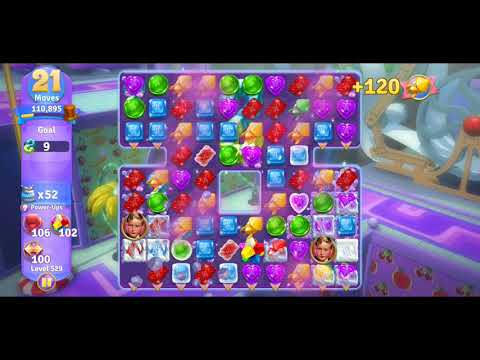 Willy Wonka's World of Candy Level 529 Complete - No Hacks (Android/IOS)