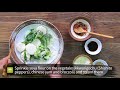 Tasting Korean Temple Food Vegetables With Soya Flour