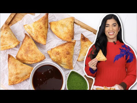 Easy Tortilla Samosas (The ultimate hack for perfect crispy samosas!)