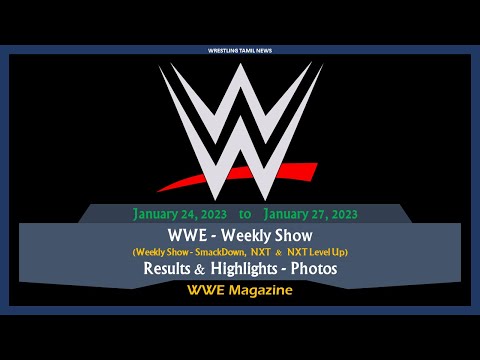 WWE Weekly Show | 24th to 27th January 2023 results | WWE Magazine | Wrestling Tamil