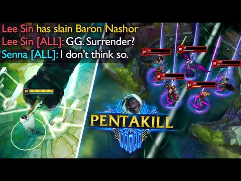 when the pentakill saves the game...