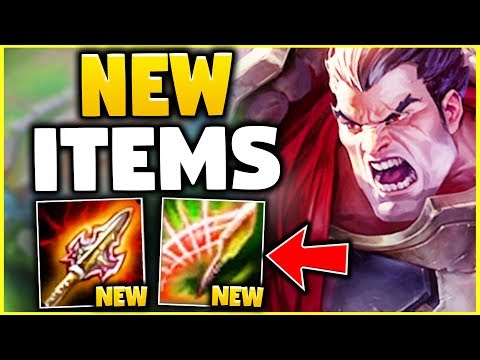 WTF? THESE NEW ITEMS ARE SO DUMB! 600+ AD WHILE FULL TANK? (100% BROKEN) - League of Legends