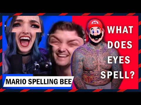 What does E Y E S spell? Super Mario BRO Spelling Bee