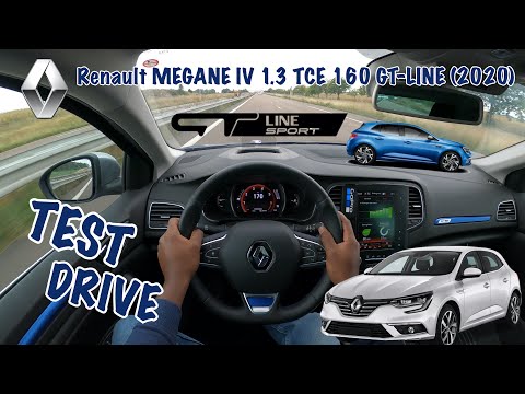 Renault Megane IV 1.3 TCE 160 HP GT-LINE (2020) - POV Drive