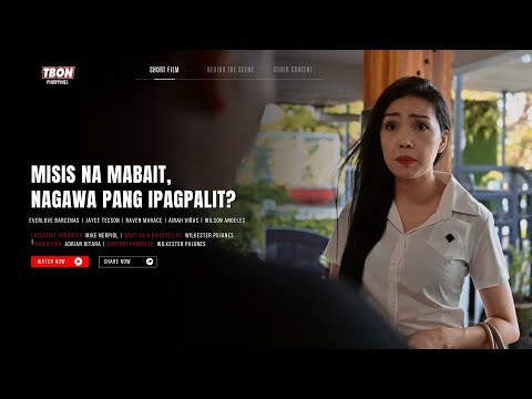Tamang hinala na mister | TBON PHILIPPINES Shortfilm