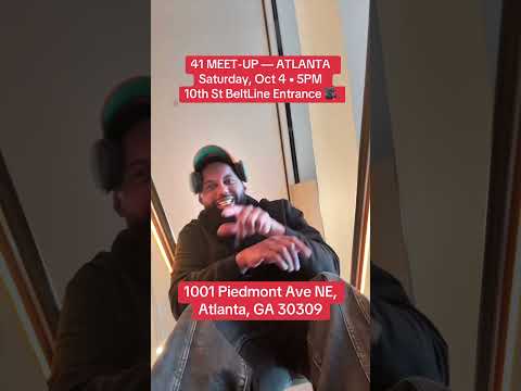 ATL 41 Meet-Up 💥 Sat Oct 4 @ 5PM | Be in the vid 🎥 1001 Piedmont Ave NE #41song #blizziboi