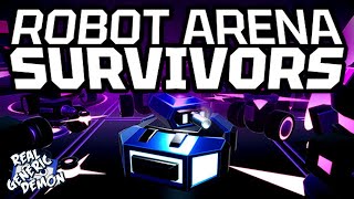 Robot Arena Survivor 🤖 - Neon Robot Death Match Survivor 💥