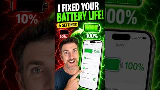 iPhone Battery Problem? Check These 5 Settings NOW!