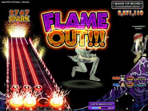 The Fiery Concert - DragonForce - Die by the Sword ( Lv 4 Crazy ) with FlameOut