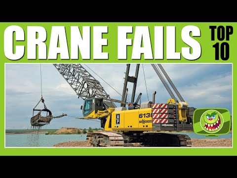 Top10 Crane Accidents - Kran Unfälle - Idiots at Work - Compilation 2022