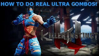 Killer Instinct Ultra Combo | How To Do All Ultra Combos In KI | K.I Guide With Jago | Sound Effect