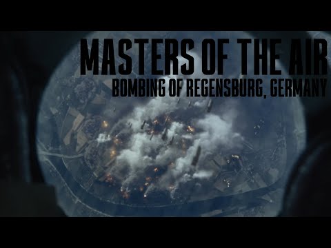 Masters of the Air(2024) scene - Bombing of Regensburg, Germany