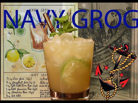 Navy Grog - Classic Tiki with Incredible Rums