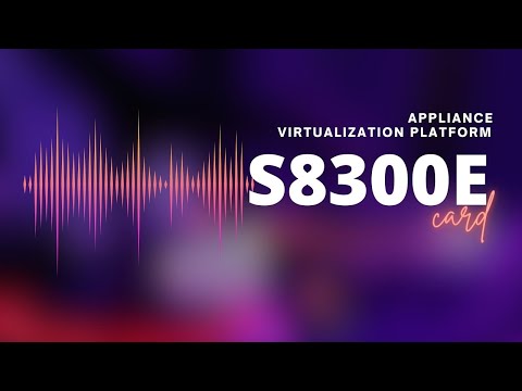 Appliance Virtualization Platform  in S8300E